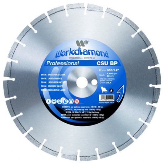 Алмазный диск Workdiamond CSU BP 350R 