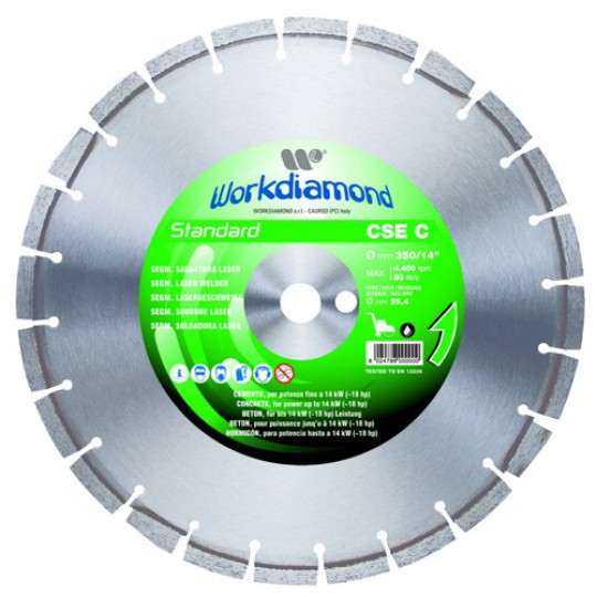 Алмазный диск Workdiamond CSE C 300R 