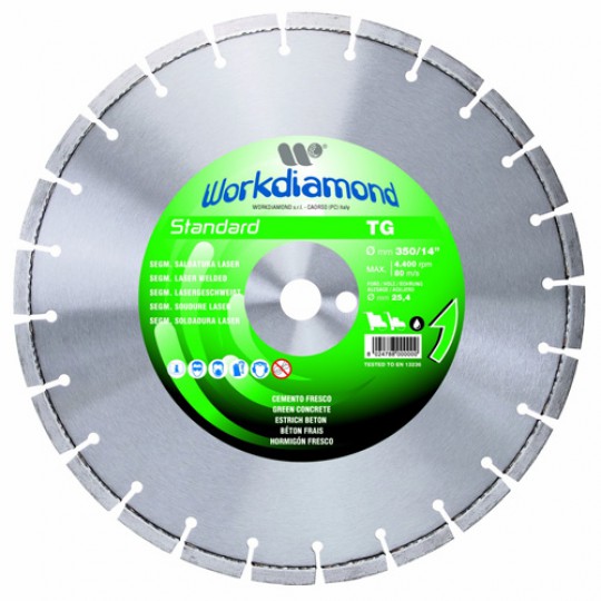 Алмазный диск Workdiamond TG 300R 2,5 