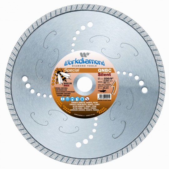Алмазный диск Workdiamond QNBC Silent 125 мм 