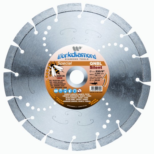 Алмазный диск Workdiamond QNBL Silent 125 мм 