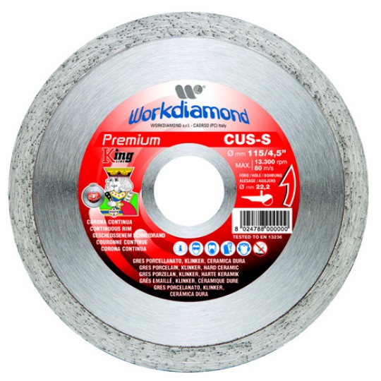 Алмазный диск Workdiamond CUS-S 125 мм 