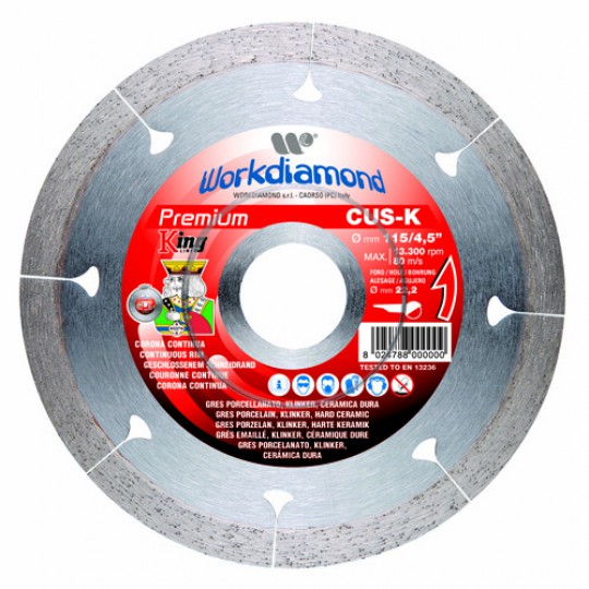 Алмазный диск Workdiamond CUS-K disco sottile 115 мм 