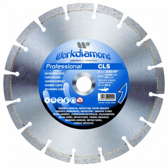 Алмазный диск Workdiamond GLS 125 мм 