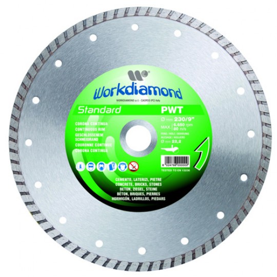 Алмазный диск Workdiamond PWT 125 мм 