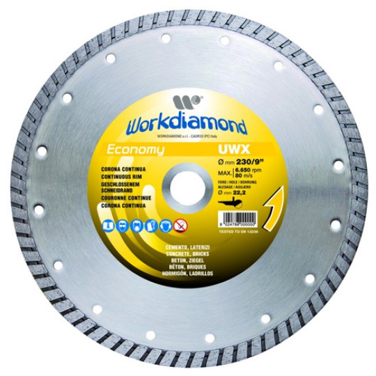Алмазный диск Workdiamond UWХ 230 мм 