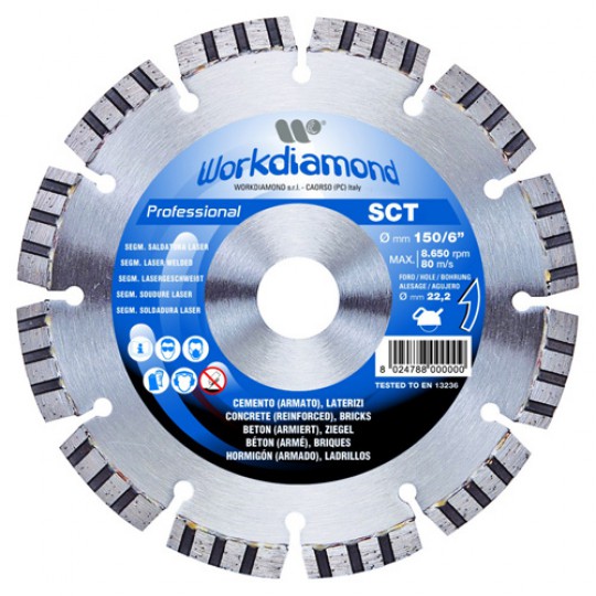 Алмазный диск Workdiamond SCT 125 мм 