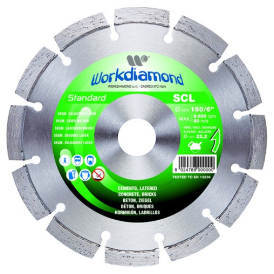Алмазный диск Workdiamond SCL 140 мм 