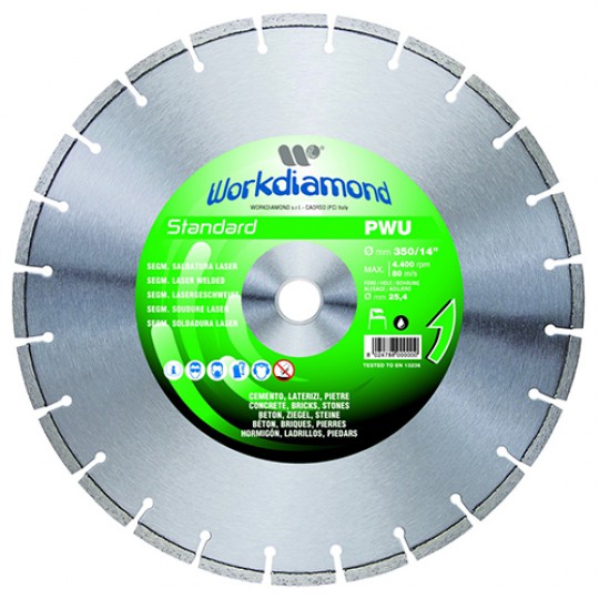 Алмазный диск Workdiamond PWU Standart 400R 