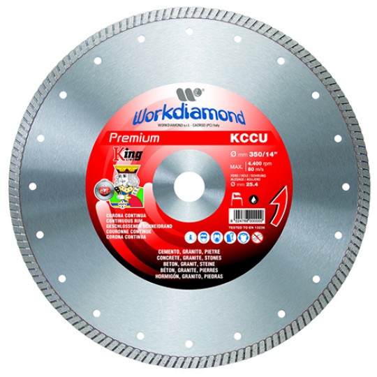 Алмазный диск Workdiamond KССU Premium 350 мм 
