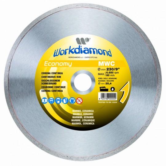 Алмазный диск Workdiamond MWC Economy 180 мм 